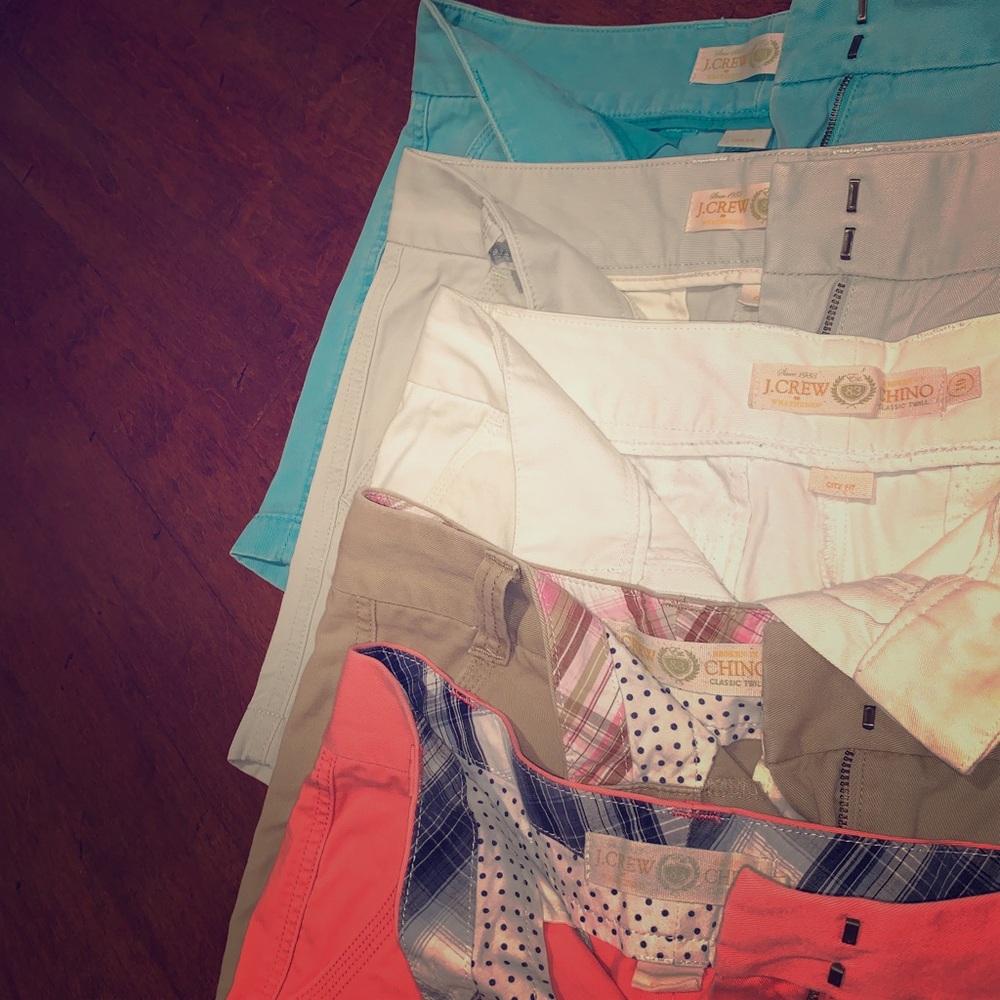 J crew shorts size 10